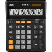 Deli Calculator CALCULATOR M888 OFFICE Black