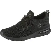 Bugatti Slip-On Sneaker , Herren, Gr. 40, Textil, schwarz, Schuhe Slip-On Sneaker, Schlupfschuh, Freizeitsneaker, Halbschuh mit Gummizug, Topseller