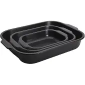 Woll Bratreinen-Set "Roast-It" 3-teilig anthrazit