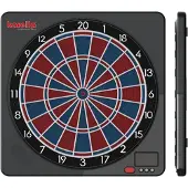 Karella Karella, Elektronische Dartscheibe - Dartautomat "CB-Smart" mit App-Steuerung inkl. 6 Softdarts, schwarz