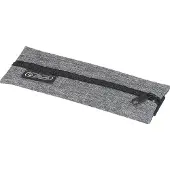 Herlitz 50033294, Weiches Federmäppchen, Stoff, Grau, Einfarbig, Reißverschluss, Junge/Mädchen