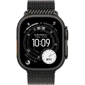 Apple Black Titanium Milanese Loop