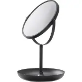 Sealskin Make-up Spiegel Brix Schwarz (5x vergrößernd)