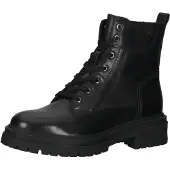 Geox Damen Schnürstiefel Schwarz