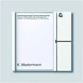 Siedle SIED Tasten-Modul TM612-1W 1fach alt TM 611-01W 35513