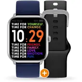 Ice Watch Ice-Watch 022252 Smartwatch ICE Smart One Silberfarben Schwarz/Blau