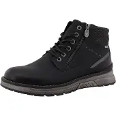 Tom Tailor Schnürstiefel Schwarz