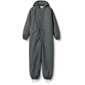 Wheat Regenanzug m. Thermal - PU - Aiko - Greyblue - - 6 Jahre (116) - Regenanzüge