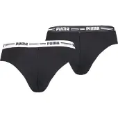 Puma Brasilslip "WOMEN BRAZILIAN 2P PACK" 2er Pack, Breiter elastischer Logobund