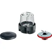 Bosch MUZS68CG, Schwarz, Metallisch, Transparent, Serie 6, Serie 8 (MUMS6xxx, MUM9xxx), 1 kg, 165 mm, 145 mm, 255 mm