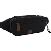 Camel active Bauchtasche "Aurum" aus recyceltem Polyester in Nylonstruktur, leicht & mit feinen Details