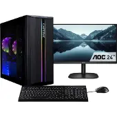 Captiva Power Starter R80-027 TFT Bundle, 3,8 GHz, AMD Ryzen 7, 32 GB, 1 TB, DVD-RW, Windows 11 Home