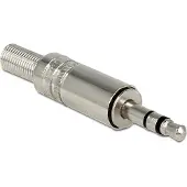 DeLOCK Stereo Klinkenstecker 3,5 mm mit Knickschut