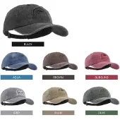 Scippis Hut 'Canvas Cap', schwarz, 100% Baumwolle