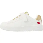 British knights Sneaker Mädchen Mist Weiß/Gold/Lippen-Schuhgröße 32