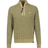 Lerros Herren Troyer in Strukturqualität - Aloe Green - XXL
