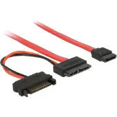DeLOCK SATA2 Kabel für Slimline Geräte