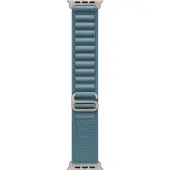 Apple Alpine Loop Armband für Watch | 44/45/46/49 mm - Größe S - Light Blue / Natural Titanium