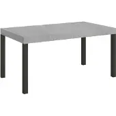 Itamoby Ausziehbarer Tisch 90x160/420 cm Everyday Cement Anthrazit Gestell