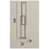 Perenz Cross 6599 N CT LED-Stehleuchte