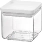 Brabantia Vorratsdose, Silikon Kunststoff, Light Grau, 0.7L
