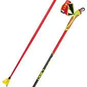 LEKI HRC Team bright red/neonyellow/black - 150 cm