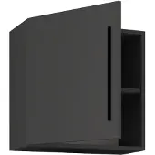 VCM Holzregal hängend | platzsparendes Regal | Maße: H. 50 x B. 50 x T. 30 cm | Elegantes Regal hängend | Aufbewahrungsregal | Bücherregal | Wandboard - Arila M