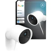 Philips Hue Secure Cam 2K Kabelgebunden Weiß