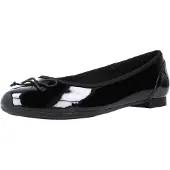 Clarks Couture Bloom Schwarze Patenschuhe