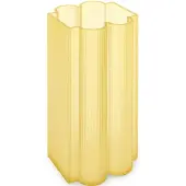 Kartell Okra Vase Tall Yellow - , Gelb, Kunststoff