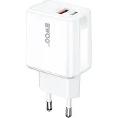 Wisam BWOO Wandladegerät CDA182 QC 38W 1x USB-A + 1x USB-C weiß