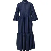 s.Oliver Dresses Blue Denim Größe: 40 | Blusenkleider Outlet | Damen | Blau