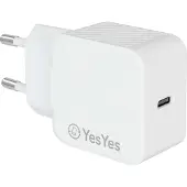 BigBen Interactive , USB-C Ladegerät 45 W PD GaN, ultraschnell, Weiß