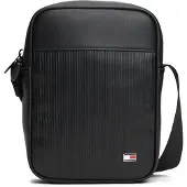 Tommy Hilfiger Flag Mini Reporter Black Größe: OS | Umhängetaschen Outlet | Herren | Schwarz