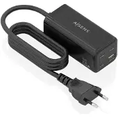 Aisens Asch-100w4p054-bk Usb-a-und Usb-c-wandladegerät