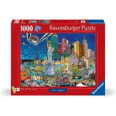 Ravensburger Puzzle Fleroux Las Vegas - 1000 Teile Stadtpuzzle