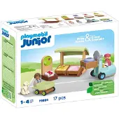 Playmobil 123 Öko-baukasten Mit Ständer Und Gabelstapler