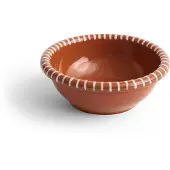 HAY Salatschüssel Barro Natural With Stripes Large Ø26 x H9