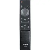 Savio rc-25, TV, IR Wireless, Drucktasten, Schwarz