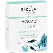 Maison Berger Auto Parfüm Nachfüllung Happy Fraicheur Aquatique / Aquatic Freshness 2 Stück