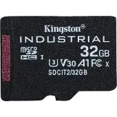 Kingston UHS-I 32 GB, microSDHC/SDXC-Industriekarte, Flash-Speicherklasse Klasse 10, UHS-I, U3, V30, A1, SD-Adapter