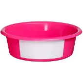 Vplast Futterschale 6 l Rosa (mit weissem Label)