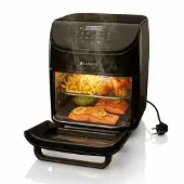 Juskys Airfryer / Heißluftfritteuse - 12L - Inkl. 10 Programme - Schwarz