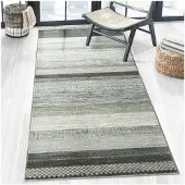 Floordirekt Teppich-Läufer auf Maß Naxos Grau-Anthrazit