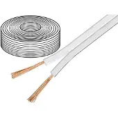 Goobay Lautsprecherkabel weiss CU