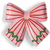 &Klevering - Ribbon Dekoschale, 22 x 22 cm, pink / rot