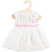 Heless puppenkleid weiß für Puppe von 35-45 cm Länge