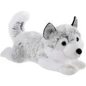 Heunec Flauschiger Plüsch Winter Husky, liegend 30cm