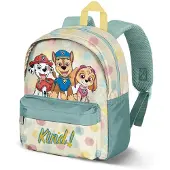 KARACTERMANIA Paw Patrol Leichter Vorschulrucksack 27cm mit Reißverschlussfach und Vordertasche