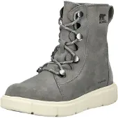 Sorel Schneestiefel Explorer III Joan WP Damen Quarry / Gum 2-Schuhgröße 37